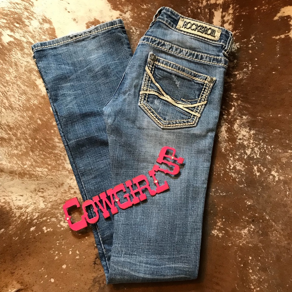 Rock & Roll Boot Cut Jeans